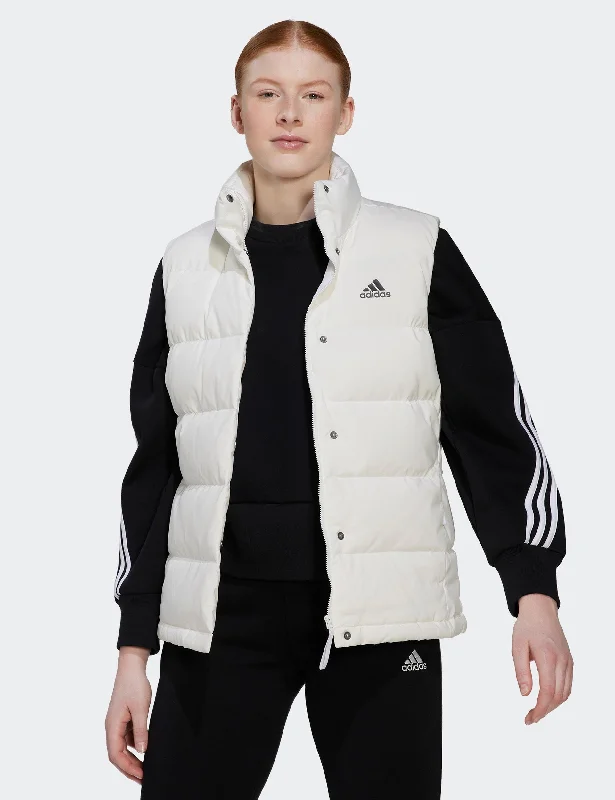 Helionic Down Vest - White