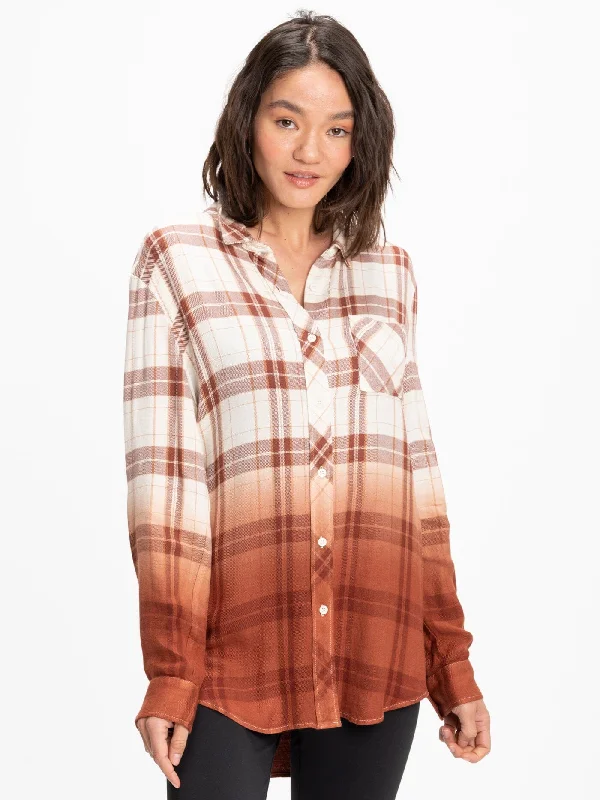 Marlow Woven Button-Up Plaid Shirt