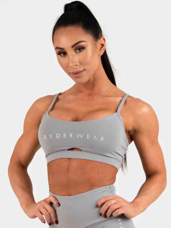 Staples Sports Bra - Grey