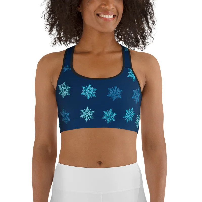 Vivid Reindeer Sports Bra