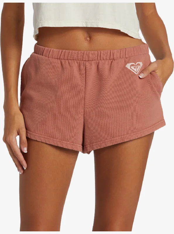 Lineup Fleece Sweat Shorts - Cedar Wood